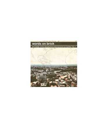 Words on brick: arquitectura internacional con ladrillo: Vol. 1