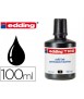 Tinta rotulador edding t-100 negro bote 100 ml
