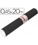 Rollo adhesivo aironfix unicolor negro mate 67004 rollo de 20 m
