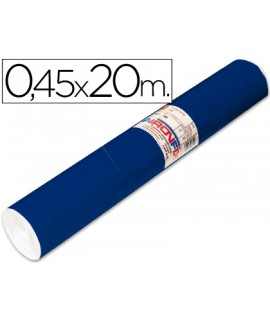 Rollo adhesivo aironfix unicolor azul mate oscuro 67150 rollo de 20 m