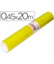 Rollo adhesivo aironfix unicolor amarillo brillo 67007 rollo de 20 m