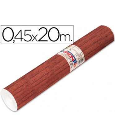 Rollo adhesivo aironfix madera oscuro 67183 rollo de 20 m