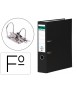 Lever file cabinet elba cardboard lined with black folio spine of 80 mm rado chic
