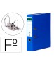 Lever file cabinet elba cardboard lined with 80 mm rado chic spine blue folio