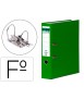 Lever file cabinet elba cardboard lined with green spine folio of 80 mm rado chic