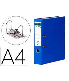 Lever file cabinet elba lined din a4 blue spine blue rado chic