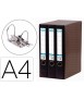 Module elba 3 din lever binders a4 2 rings black spine 50 mm