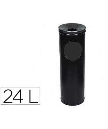 Round ashtray 401 black metallic 66x21.5 cm