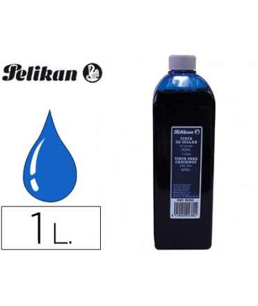 Pelikan Blue Buffer Ink Bottle 1 Liter