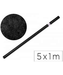 Papel kraft liderpapel negro rollo 5x1 m