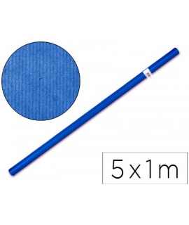 Papel kraft liderpapel azul rollo 5x1 mt