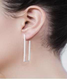 Mid Canvas Earrings