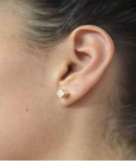Gazing Cube Earrings