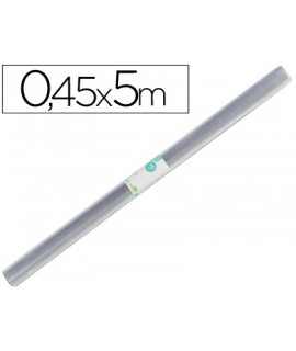Plastic roll for bookends liderpapel 0.45x5 mt 70 mc