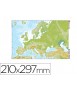 Mapa Mute Color DIN A4 Europe Physical