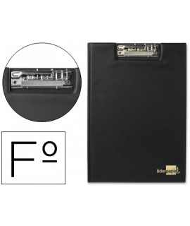 Folder liderpapel miniclip top plastic foil black