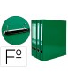 Module liderpapel 4 filing cabinets folio 2 mixed rings 25mm green