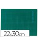 Plancha para corte q-connect din a4 3 mm grosor color verde
