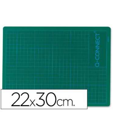 Plancha para corte q-connect din a4 3 mm grosor color verde
