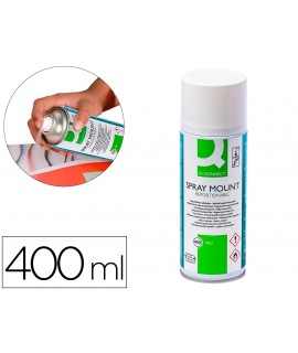 Glue q-connect Spray Quick Mount Adhesive Repositionable 400ml Bottle