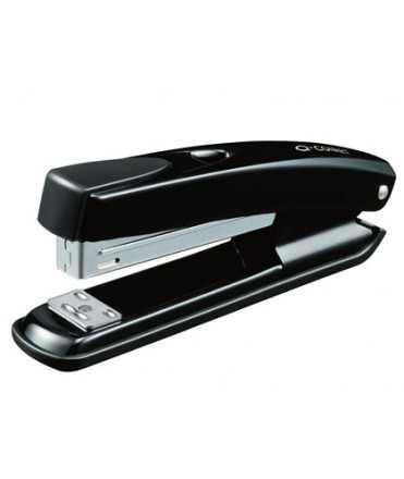Grapadora q-connect kf01057 plastico abs negra capacidad 20 hojas