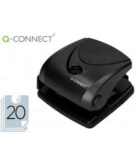 Drill q-connect kf01234 black opening 2 mm capacity 20 sheets