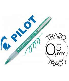Rotulador pilot punta aguja 2005 verde tinta liquida