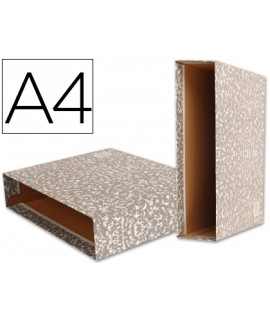 File box liderpapel classic red a4 grey