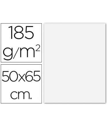 Cartulina guarro blanca 50x65 cm 185 gr