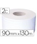 Jumbo toilet paper 2 layers pure cellulose roll 91 mt for dispenser 925