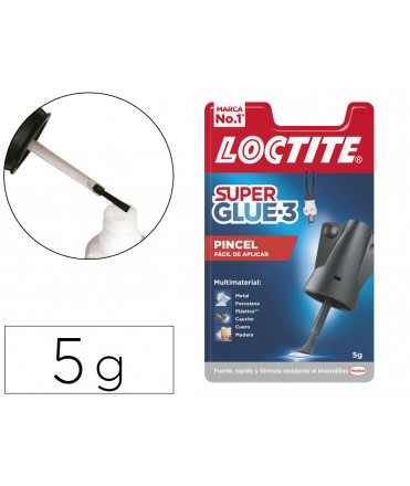 Pegamento loctite 5 gr aplicador de pincel adhesivo instantaneo