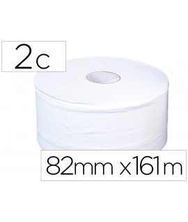 Rollo de papel secamanos, 2 capas, celulosa pura, rollo de 180 mts.