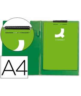 Plastic q-connect miniclips folder from a4 green