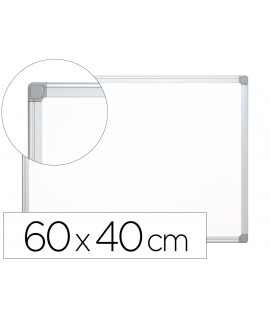 Whiteboard q-connect melamine aluminum frame 60x45 cm