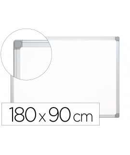 Whiteboard q-connect melamine aluminum frame 180x90 cm