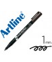 Rotulador artline para cd punta de fibra permanente ek-884 negro -punta redonda 1.0 mm