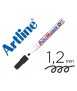 Rotulador artline marcador permanente ek-440 xf negro -punta redonda 1.2 mm -metal caucho y plastico