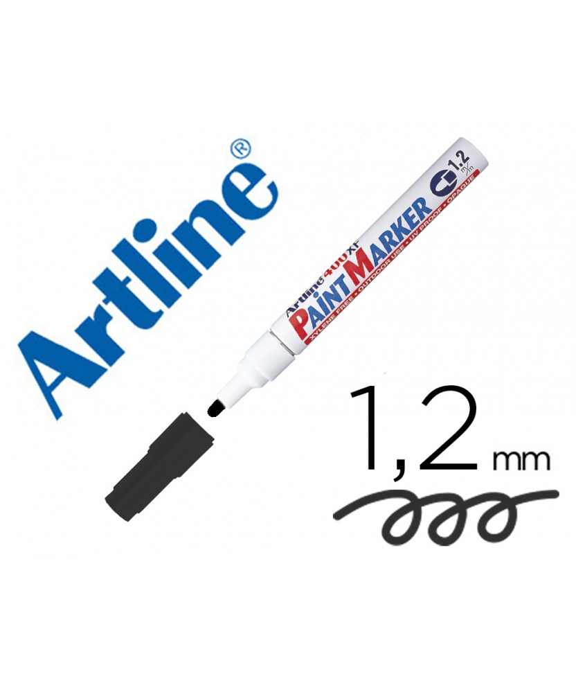 Compra Rotulador artline marcador permanente ek-770 negro punta