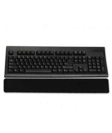 Gel wrist rest q-connect black color 475x80x250 mm