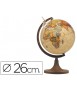 Globo terraqueo con luz modelo marco polo diametro 26 cm