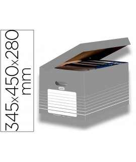 Grey elba cardboard drawer for 5 boxes 345x450x280mm