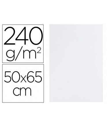 Cartulina liderpapel 50x65 cm 240g/m2 blanco