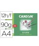Papel vegetal guarro din a4 90-95 gr minipack de 12 hojas