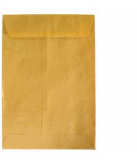 Autodex bag. Size: 25x35.3 cm. Kraft color.