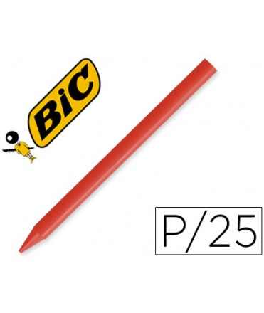 Lapices plastidecor unicolor rojo-03 caja de 25 unidades