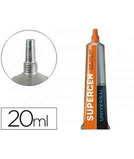 Pegamento supergen universal transparente 20 ml unidad