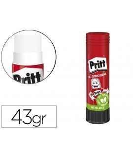 Pegamento pritt en barra 43 gr unidad