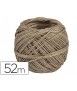 Cuerda cañamo natural pulido bobina de 52 g