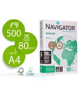 Papel fotocopiadora navigator din a4 80 gramos paquete de 500 hojas