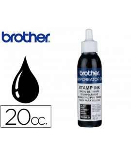 brother ink for automatic seals black 20 cc bottle